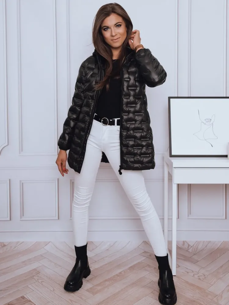 Kurtki Damskie>Dstreet Kurtka pikowana damska DOTTY czarna TY1948