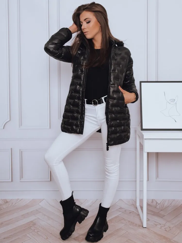 Kurtki Damskie>Dstreet Kurtka pikowana damska DOTTY czarna TY1948