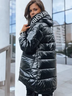 Kurtki Damskie>Dstreet Kurtka pikowana damska FASHION CHIC czarna TY3779