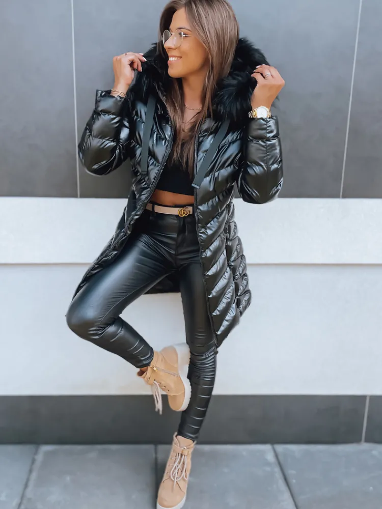 Kurtki Damskie>Dstreet Kurtka pikowana damska JASMIN czarna TY2944