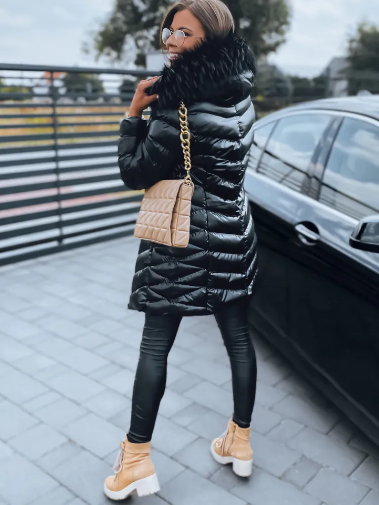 Kurtki Damskie>Dstreet Kurtka pikowana damska JASMIN czarna TY2944