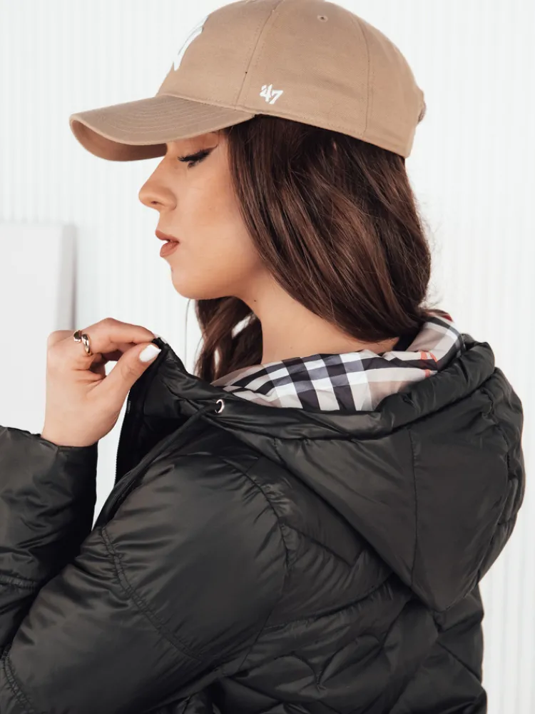 Kurtki Damskie>Dstreet Kurtka pikowana damska OLMO czarna TY4242