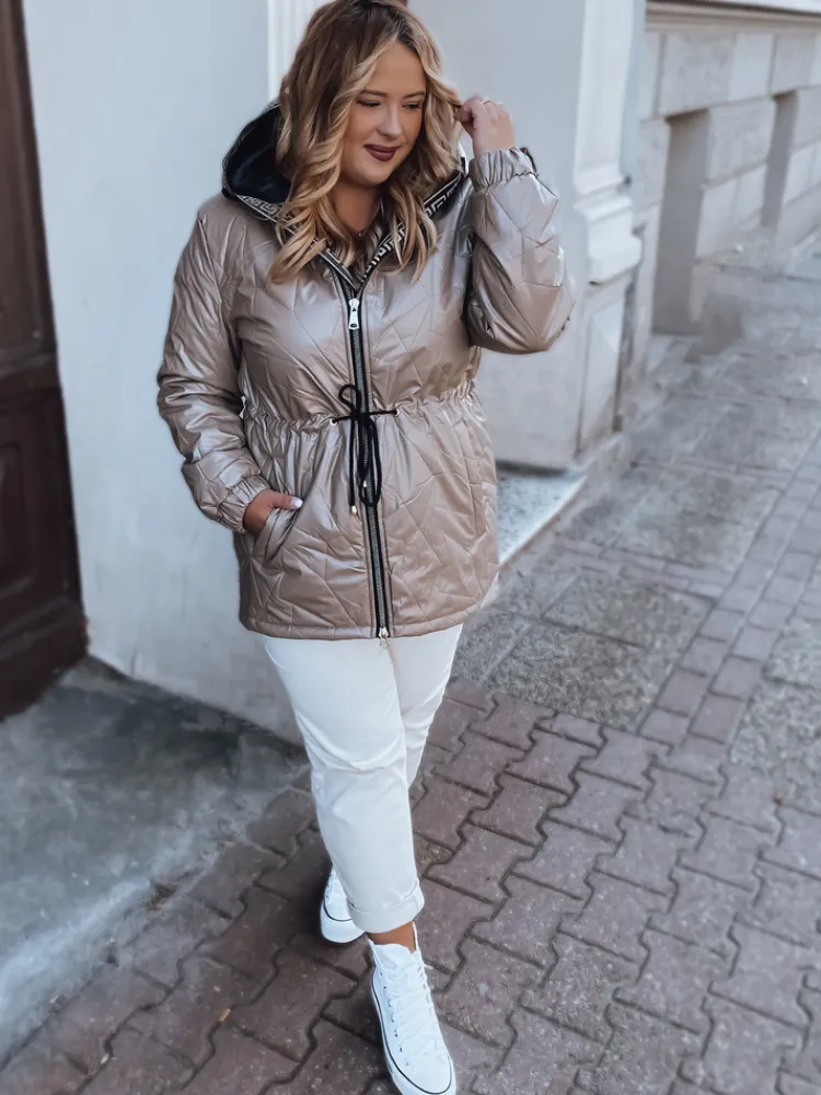 Kurtki Damskie>Dstreet Kurtka pikowana damska PENNY kamelowa TY2970