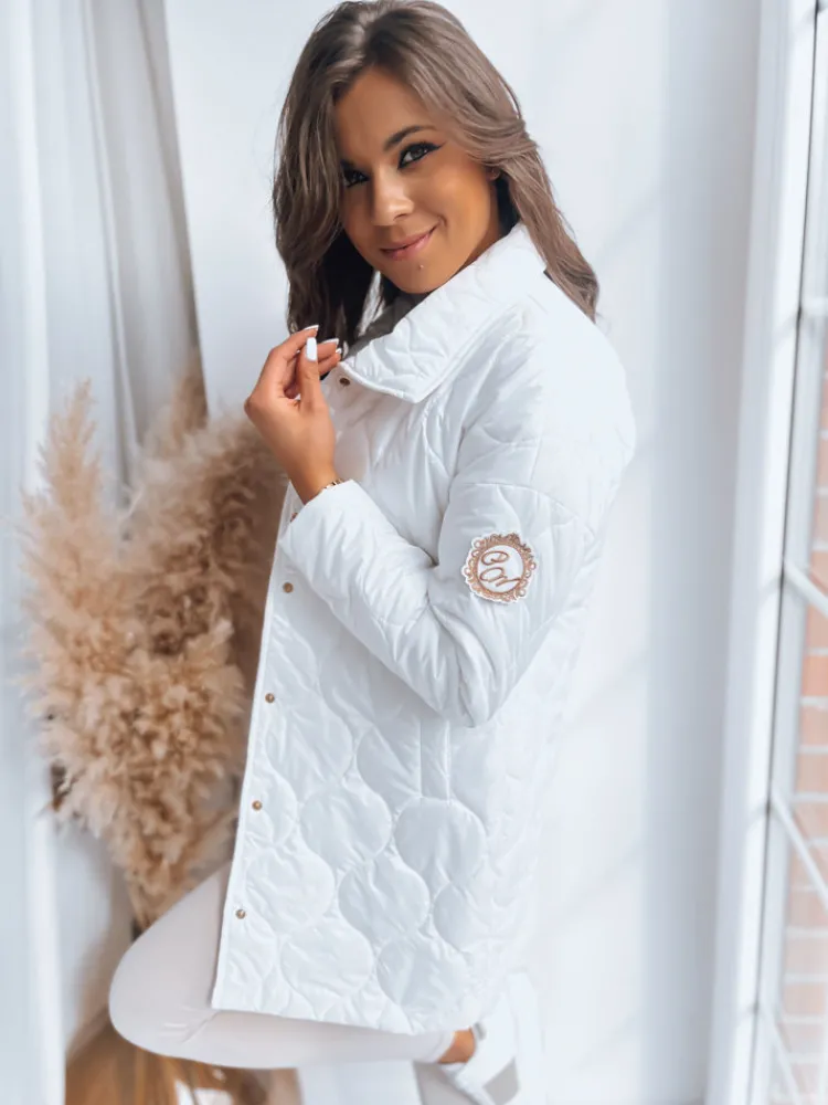 Kurtki Damskie>Dstreet Kurtka pikowana damska RATIA ecru TY3613