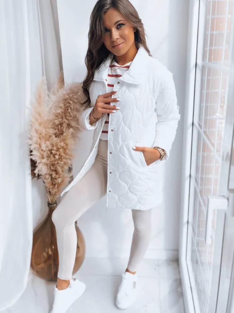 Kurtki Damskie>Dstreet Kurtka pikowana damska RATIA ecru TY3613