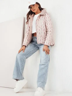 Kurtki Damskie>Dstreet Kurtka pikowana damska VANLY jasnofioletowa TY4277