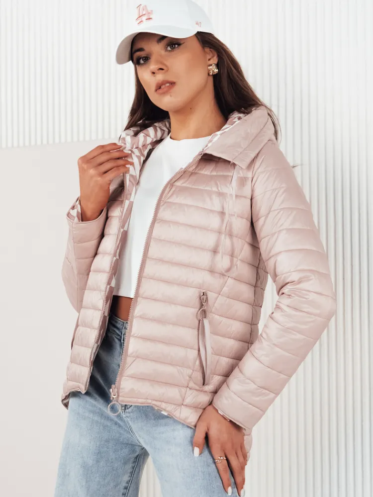 Kurtki Damskie>Dstreet Kurtka pikowana damska VANLY jasnofioletowa TY4277