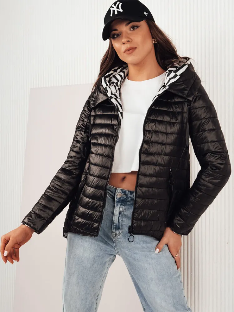 Kurtki Damskie>Dstreet Kurtka pikowana damska VANLY czarna TY4270