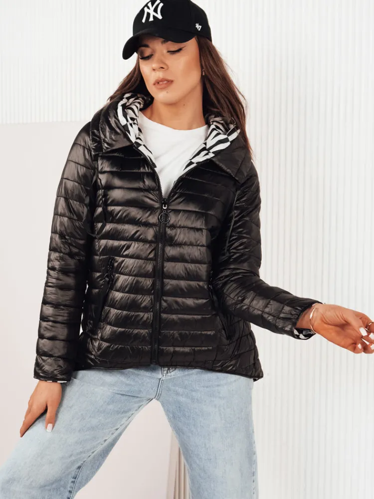 Kurtki Damskie>Dstreet Kurtka pikowana damska VANLY czarna TY4270