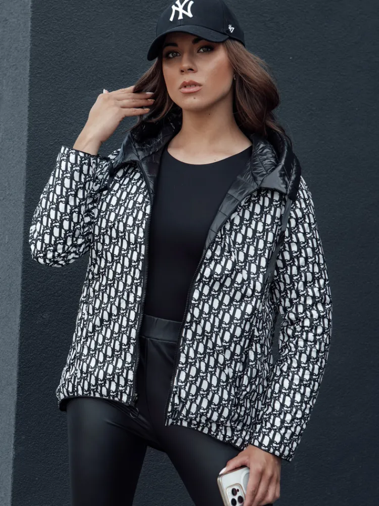 Kurtki Damskie>Dstreet Kurtka przejściowa damska dwustronna JIMA czarna TY4506