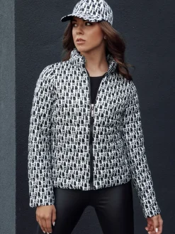 Kurtki Damskie>Dstreet Kurtka przejściowa damska krótka pikowana MY DEAR czarna TY4505