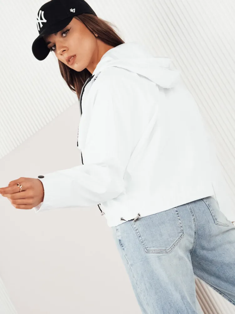 Kurtki Damskie>Dstreet Kurtka przejściowa damska FERTI biała TY4303