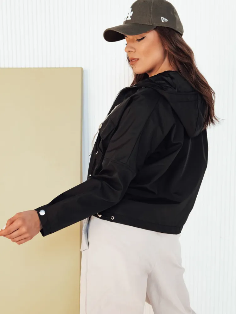 Kurtki Damskie>Dstreet Kurtka przejściowa damska FERTI czarna TY4304