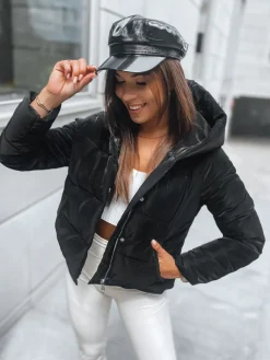 Kurtki Damskie>Dstreet Kurtka zimowa damska DIAMON PREMIUM czarna TY2956