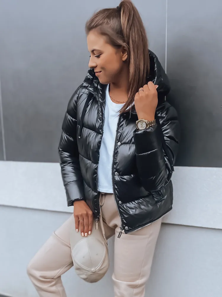 Kurtki Damskie>Dstreet Kurtka zimowa damska GOLDEN PREMIUM czarna TY2902