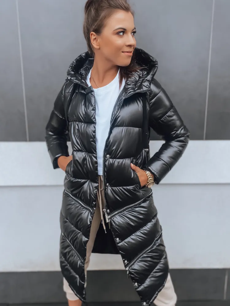 Kurtki Damskie>Dstreet Kurtka zimowa damska GOLDEN PREMIUM czarna TY2902