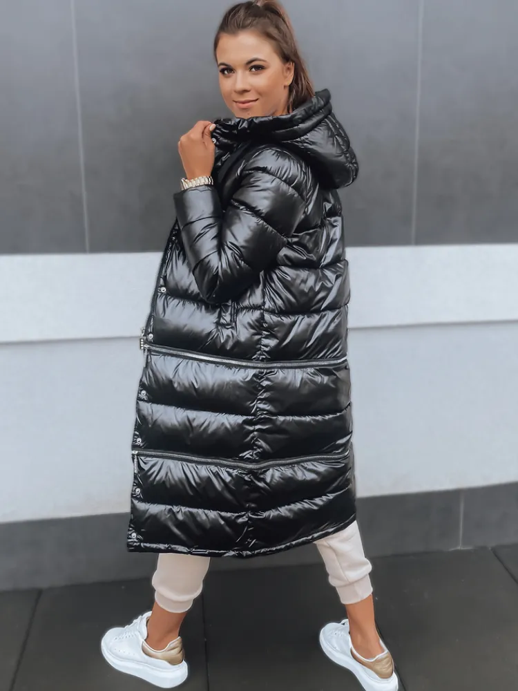 Kurtki Damskie>Dstreet Kurtka zimowa damska GOLDEN PREMIUM czarna TY2902