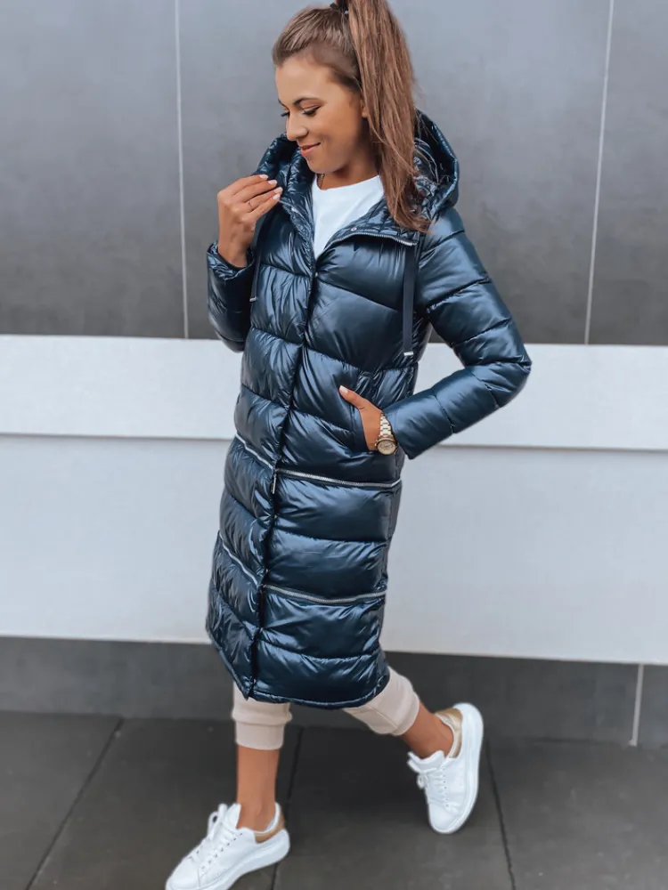 Kurtki Damskie>Dstreet Kurtka zimowa damska GOLDEN PREMIUM granatowa TY2903