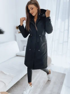 Kurtki Damskie>Dstreet Kurtka zimowa damska ISLA czarna TY3210