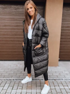 Kurtki Damskie>Dstreet Kurtka zimowa damska oversize ANNIKA czarna TY2239