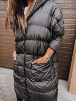Kurtki Damskie>Dstreet Kurtka zimowa damska oversize ANNIKA czarna TY2239