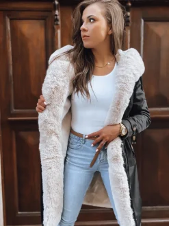 Kurtki Damskie>Dstreet Kurtka zimowa damska parka HARPERSOFT czarna TY3685