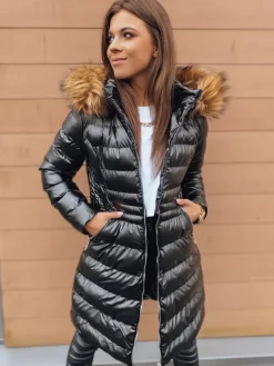 Kurtki Damskie>Dstreet Kurtka zimowa damska PHILA czarna TY3029