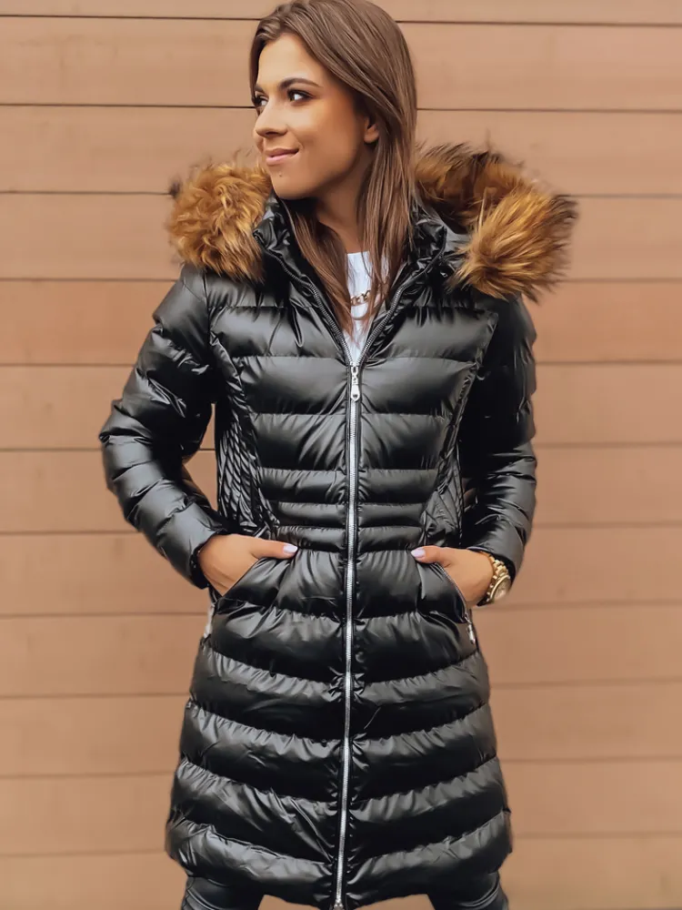 Kurtki Damskie>Dstreet Kurtka zimowa damska PHILA czarna TY3029