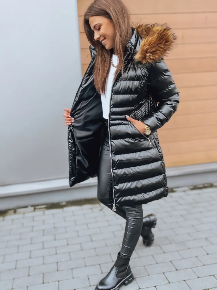 Kurtki Damskie>Dstreet Kurtka zimowa damska PHILA czarna TY3029