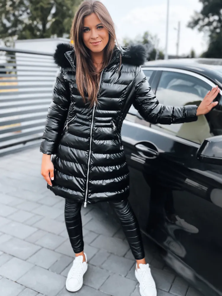 Kurtki Damskie>Dstreet Kurtka zimowa damska PHILA czarna TY2947