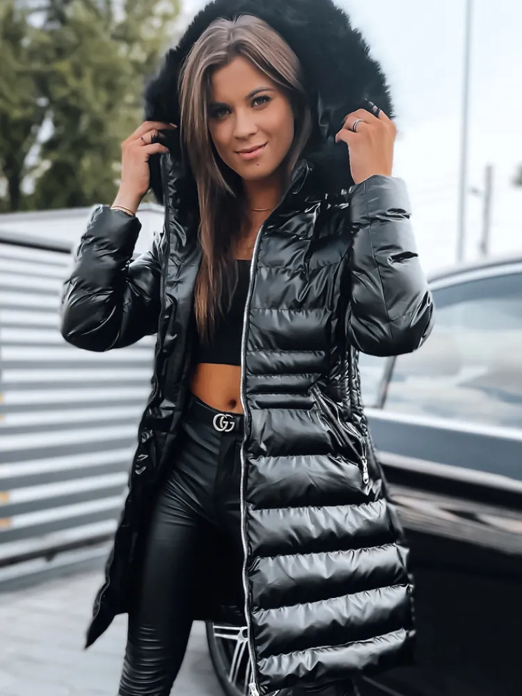 Kurtki Damskie>Dstreet Kurtka zimowa damska PHILA czarna TY2947