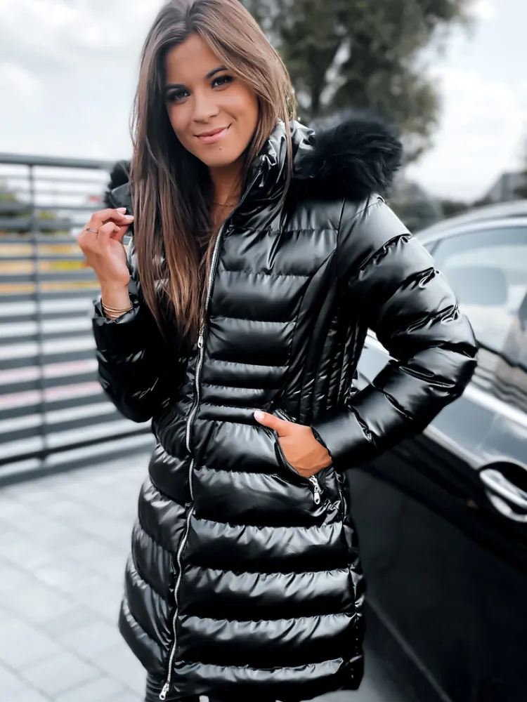 Kurtki Damskie>Dstreet Kurtka zimowa damska PHILA czarna TY2947