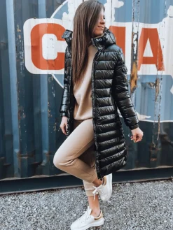 Kurtki Damskie>Dstreet Kurtka zimowa damska pikowana LESSI czarna TY3353