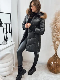 Kurtki Damskie>Dstreet Kurtka zimowa damska pikowana LAGOON czarna TY4058