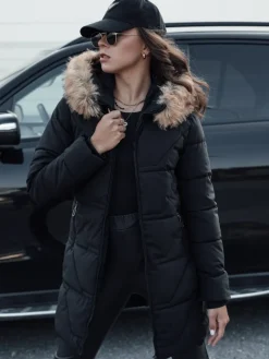 Kurtki Damskie>Dstreet Kurtka zimowa damska pikowana NEXUS czarna TY4577