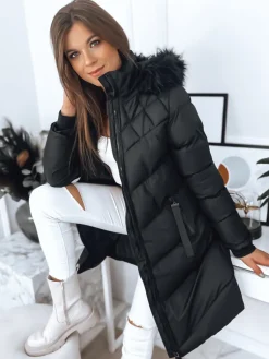 Kurtki Damskie>Dstreet Kurtka zimowa damska RADIS czarna TY3362