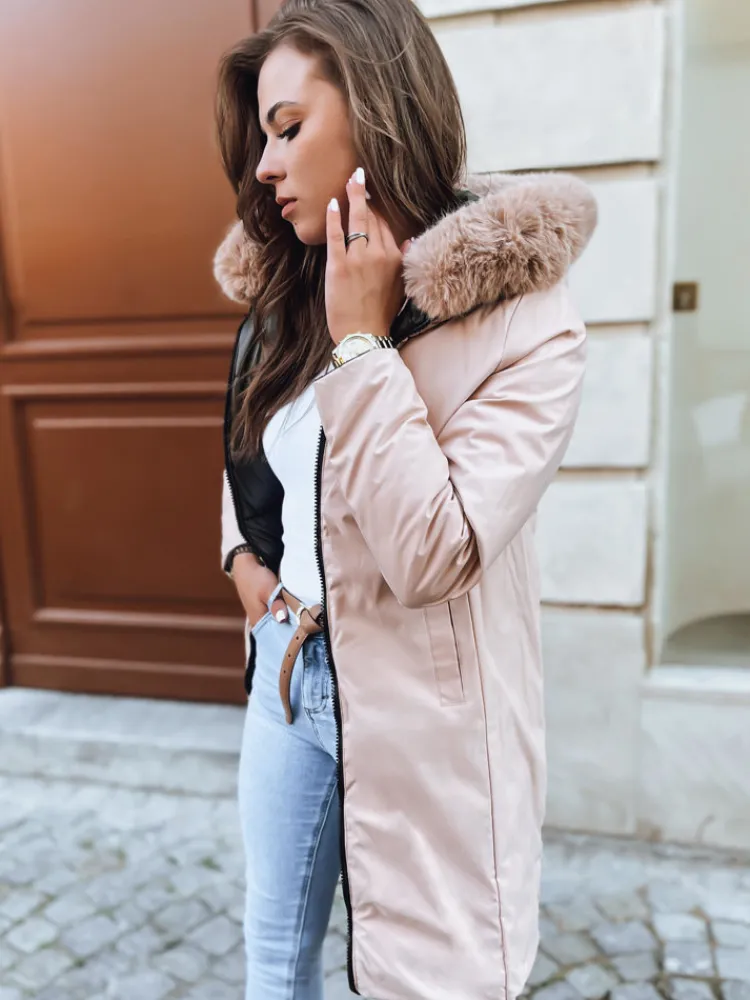 Kurtki Damskie>Dstreet Kurtka zimowa damska SOPHIA SNUGGLE zielona TY3700