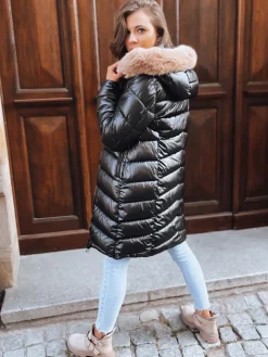 Kurtki Damskie>Dstreet Kurtka zimowa damska SOPHIA SNUGGLE czarna TY3701