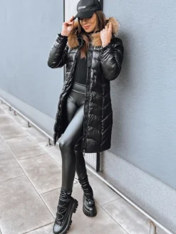 Kurtki Damskie>Dstreet Kurtka zimowa damska STELLAR czarna TY3991