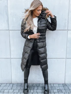 Kurtki Damskie>Dstreet Kurtka zimowa damska STYLE SPECTRUM czarna TY3888