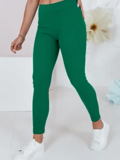 Spodnie Damskie>Dstreet Legginsy damskie CALIFORNIA TEAM zielone UY1413