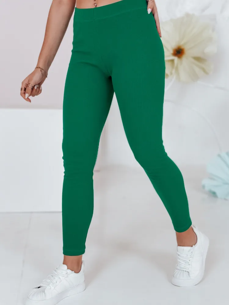 Spodnie Damskie>Dstreet Legginsy damskie CALIFORNIA TEAM zielone UY1413