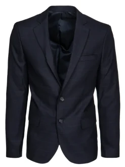 Marynarki Męskie|Wyjątkowe Okazje>Dstreet Marynarka męska jednorzędowa granatowa MX0623