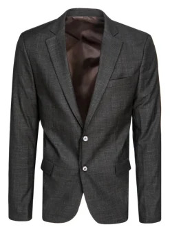 Marynarki Męskie|Wyjątkowe Okazje>Dstreet Marynarka męska jednorzędowa czarna MX0621