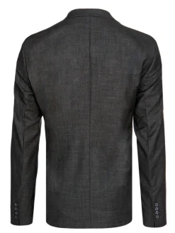 Marynarki Męskie|Wyjątkowe Okazje>Dstreet Marynarka męska jednorzędowa czarna MX0621