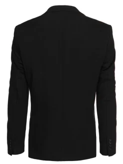 Marynarki Męskie|Wyjątkowe Okazje>Dstreet Marynarka męska jednorzędowa czarna MX0631