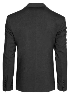 Marynarki Męskie>Dstreet Marynarka męska jednorzędowa ciemnoszara MX0617