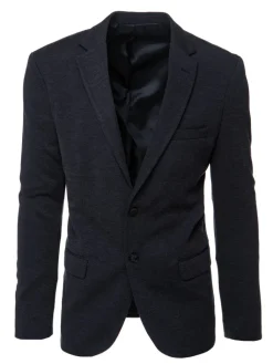 Wyjątkowe Okazje|Marynarki Męskie>Dstreet Marynarka męska jednorzędowa granatowa MX0636