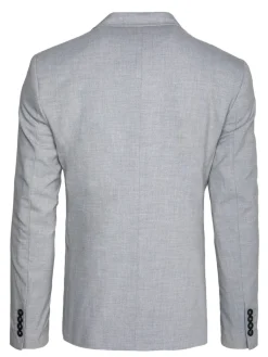 Wyjątkowe Okazje|Marynarki Męskie>Dstreet Marynarka męska jednorzędowa jasnoszara MX0618