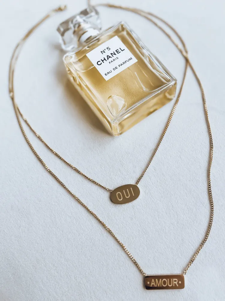 Naszyjniki>Dstreet Naszyjnik AMOUR złoty IY0085